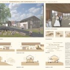 建築設計コンペ一等 ブドウ畑の村のプロジェクト